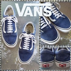 Vans Old Skool Suede/Canvas Lace-Up Sneakers